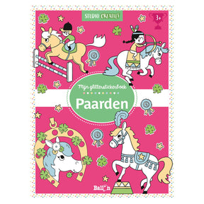 Standaard uitgeverij mijn glitterstickerboek - paarden