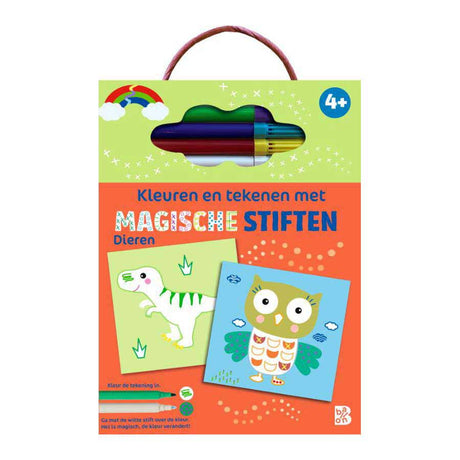 Standaard uitgeverij kleuren en tekenenen met magische stiften - dieren