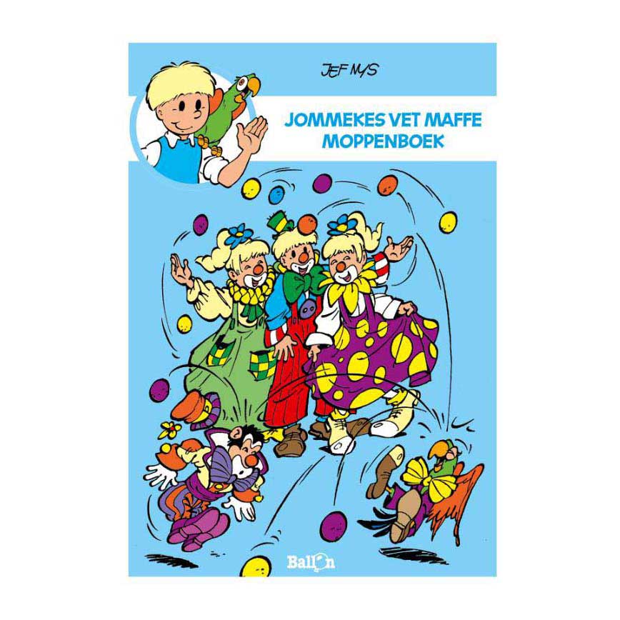 Standaard uitgeverij jommekes vet maffe moppenboek