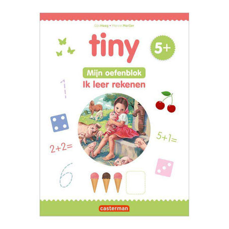 Standaard uitgeverij tiny oefenblok - ik leer rekenen 5+