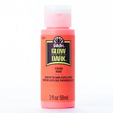 Folkart • glow in the dark colors red glow in the dark 59ml