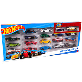 Hot wheels diecast cadeauset met 20 auto's – 20-pack speelgoedvoertuig