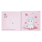 Mondikaarten sticker- en sjablonenboek ik hou van unicorns