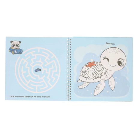 Mondikaarten sticker- en sjablonenboek ik hou van dieren