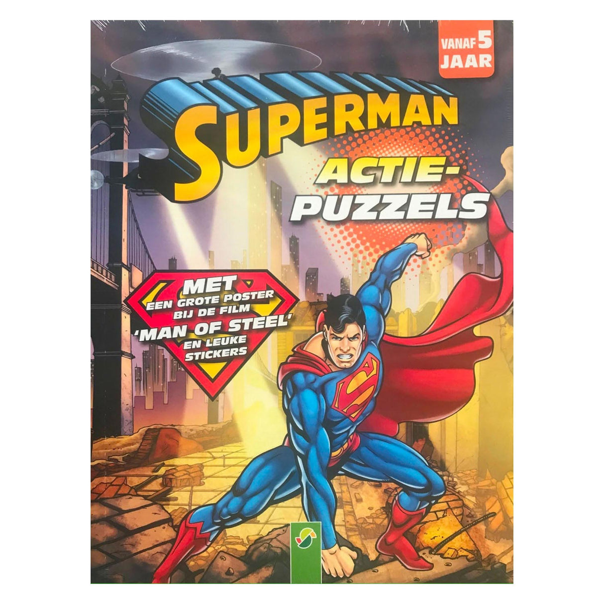 Mëndlech Kaarte Superman Promotiounsbréif Puzzelen, doolhoven Doebeek