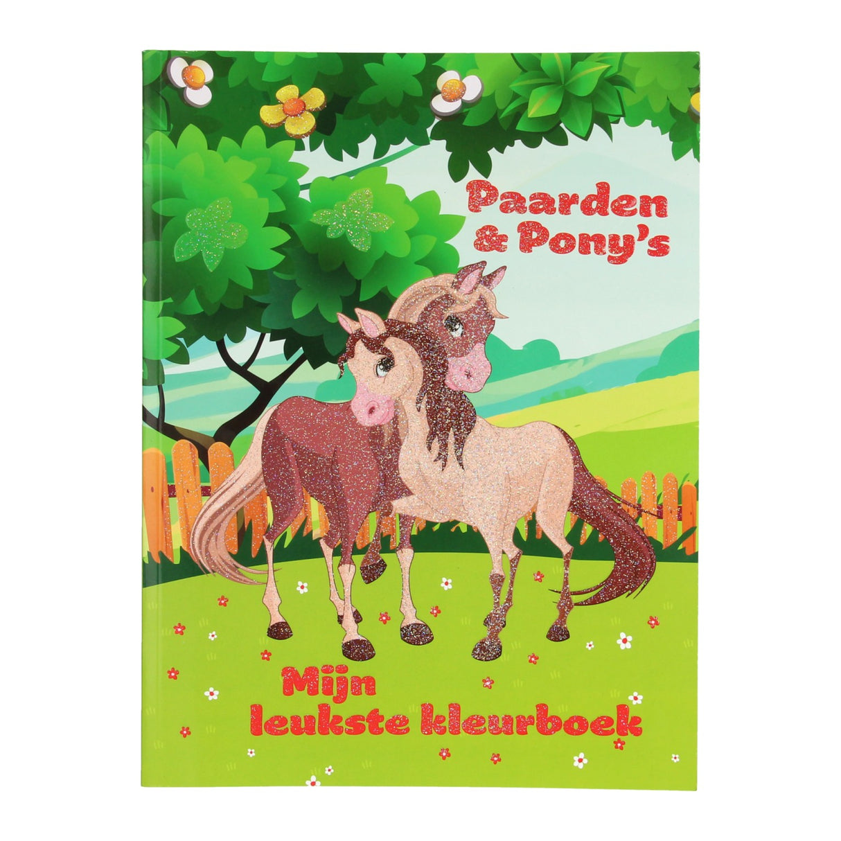 Mondikaarten mijn kleurboek paarden pony's