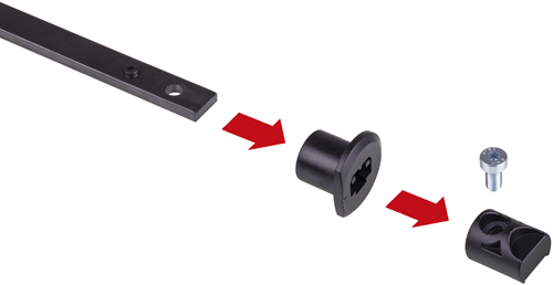 Wolfcraft - lijmklem voor werktafel - werkbladspanner - werkbank klem - 3036000
