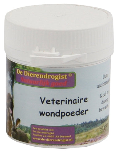 Dierendrogist Veterinaire wondpoeder hond kat