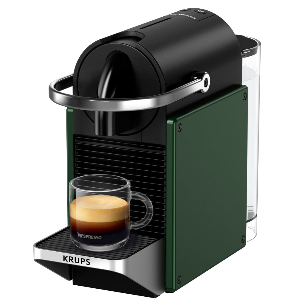 Krups krups xn3063 nespresso pixie koffiecupmachine donkergroen zwart