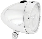 Axa koplamp classic switch led 4 lux - zilver