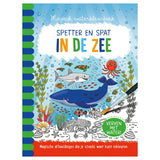 Magisch waterkleurboek In de zee