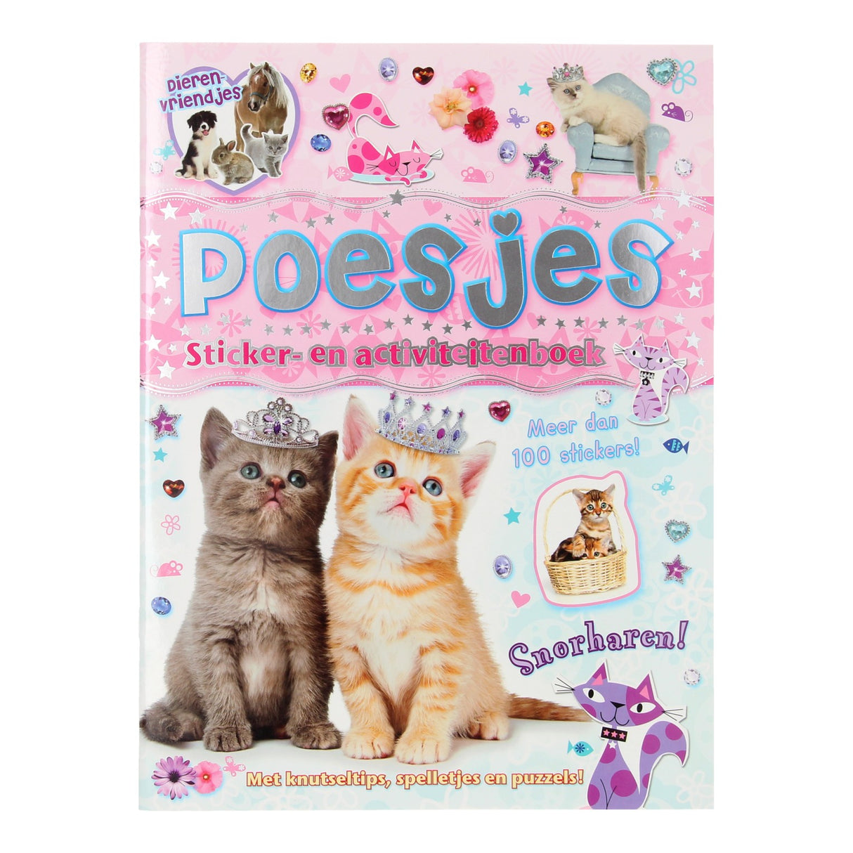 Dierenvriendjes - poesjes sticker- en activiteitenboek