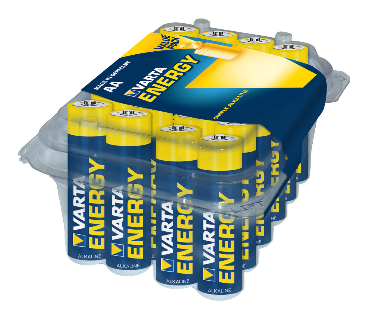 Varta Energien Batterie AA LR06 Box 24 Stécker