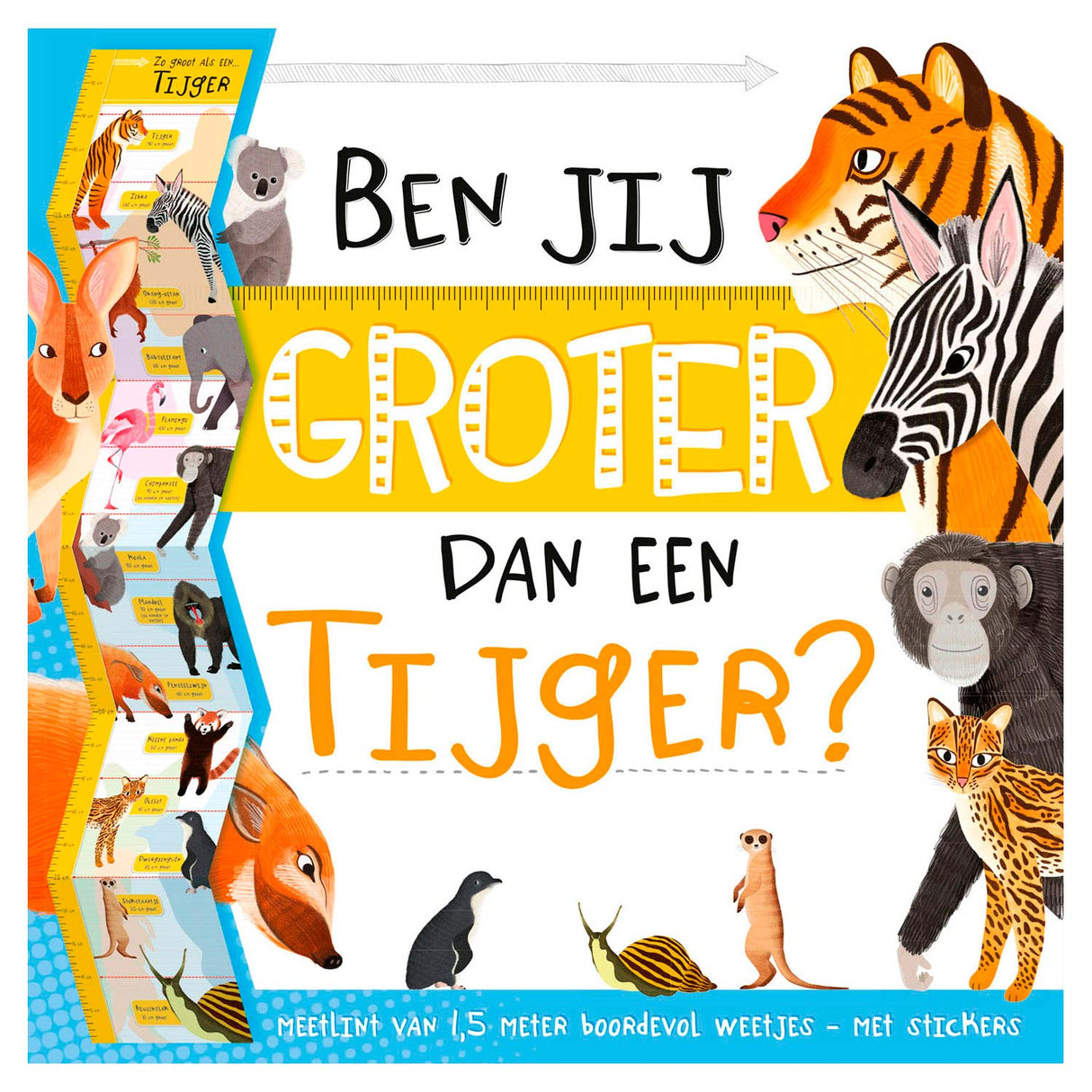 Rebo Publishers Ben jij groter dan een Tijger?