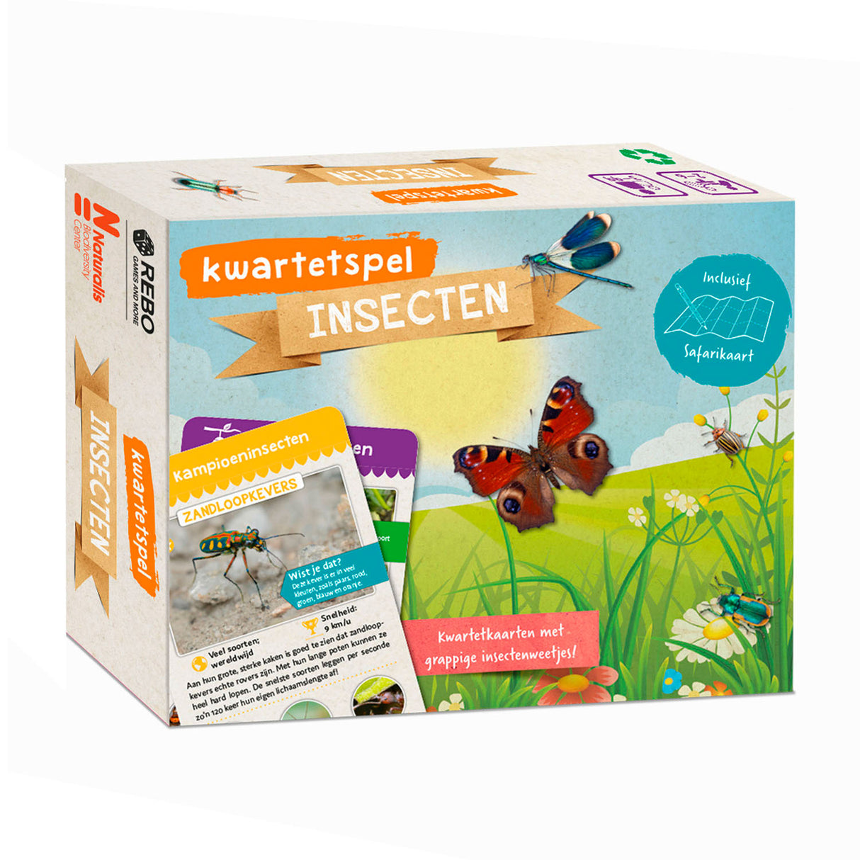 Rebo publishers kwartetspel insecten