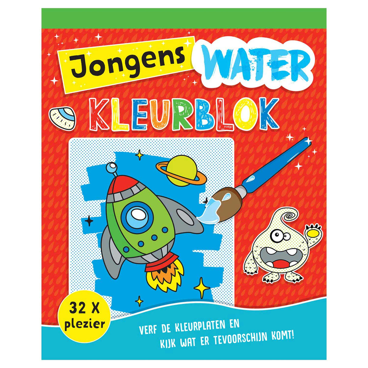 Rebo Publishers Magisch Waterkleurblok Jongens