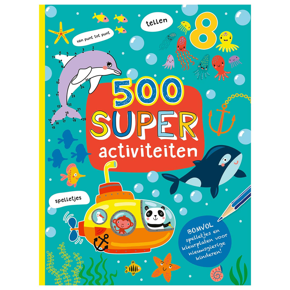 Rebo Publishers 500 Super Activiteitenboek