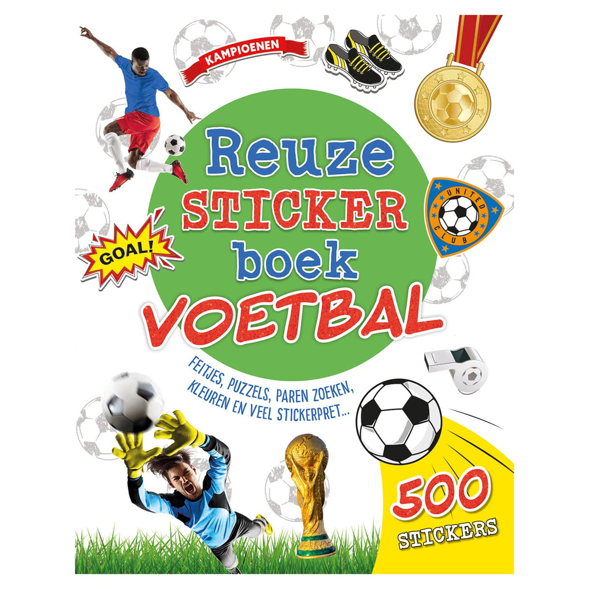 Rebo Publishers Reuzestickerboek Voetbal