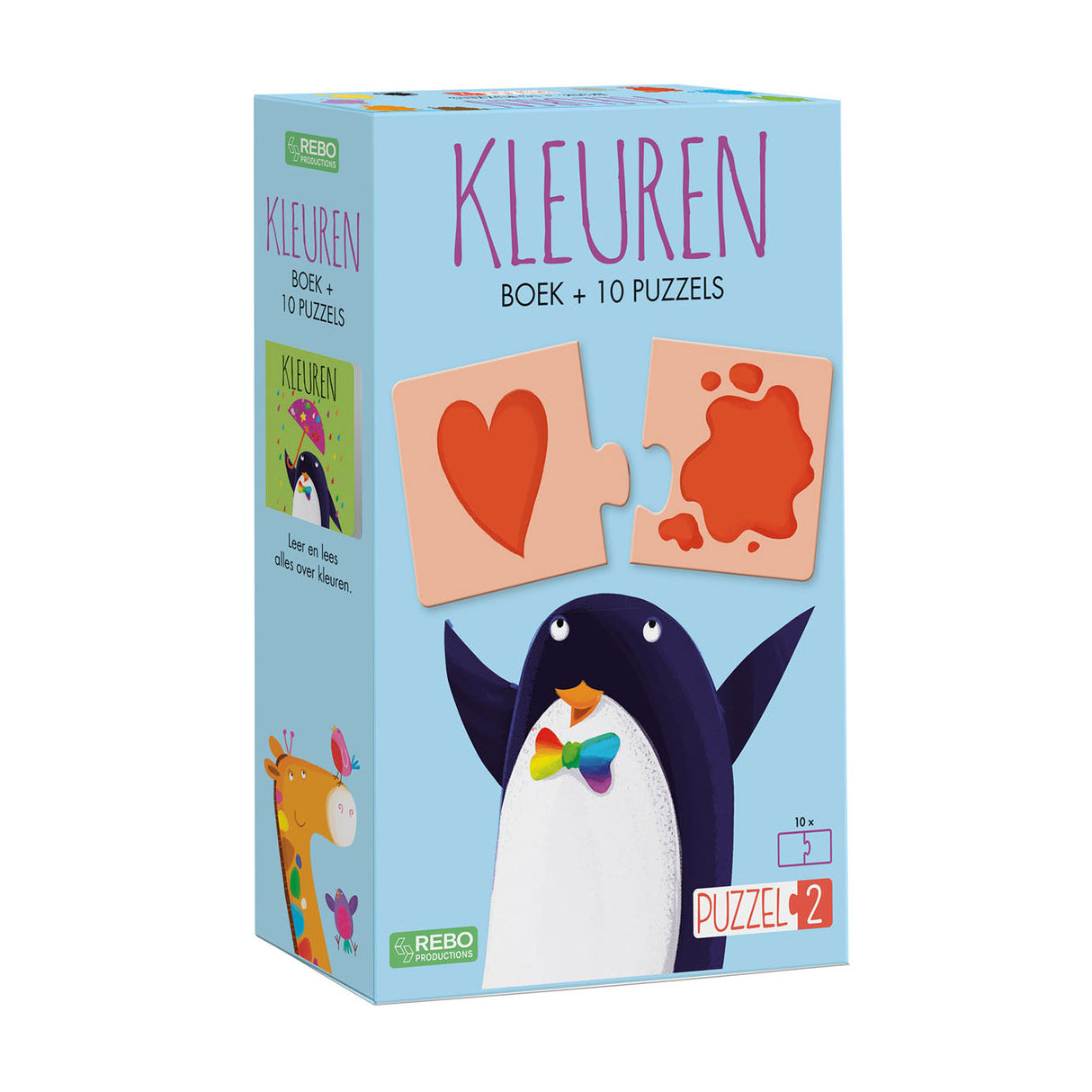 Rebo Publishers Puzzel2 Boek met 10 Puzzels