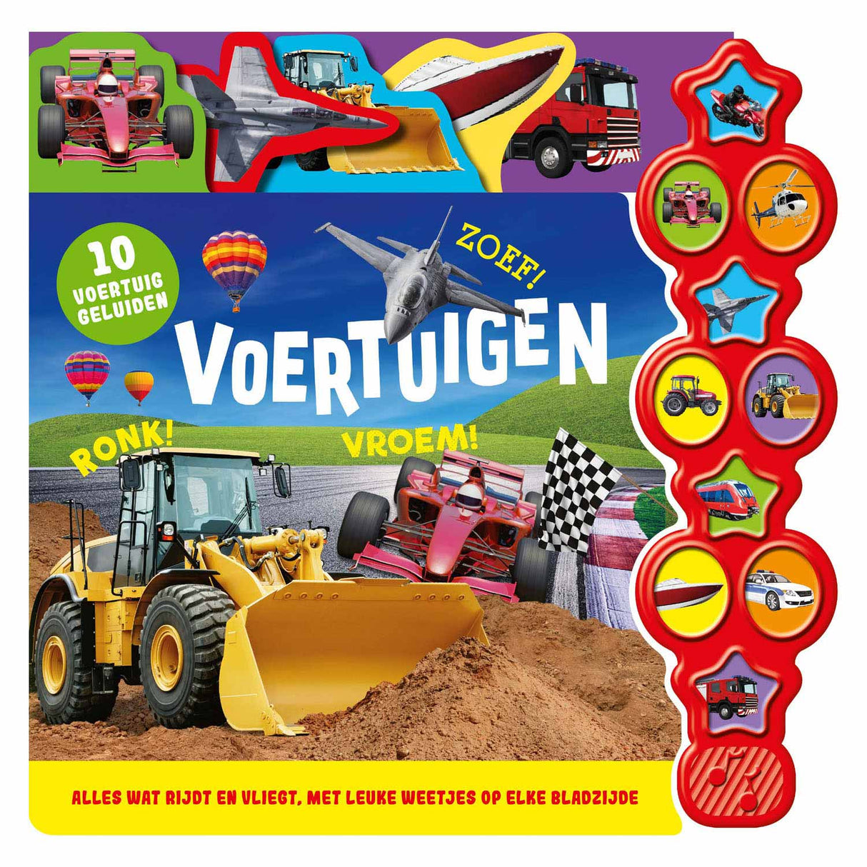 Rebo publishers geluidenboek voertuigen