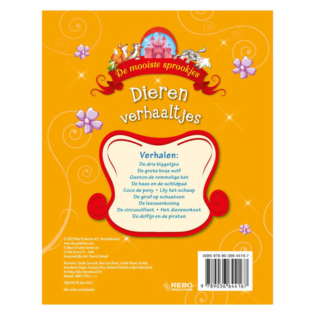 Rebo publishers de mooiste sprookjes - dierenverhaaltjes