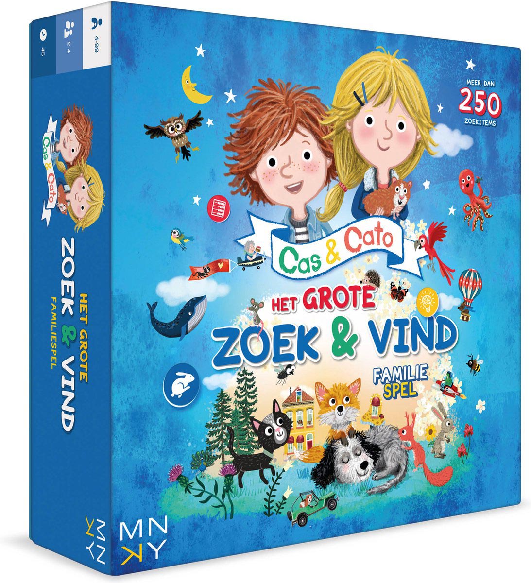 Rebo Publishers Cas Cato Het Grote Zoek Vind Familiespel