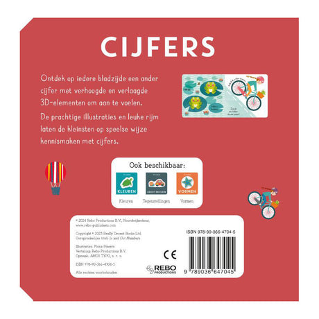 Rebo Publishers 3D-Voelboek Cijfers