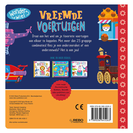 Rebo Publishers Vreemde Voertuigen Wonderwiel