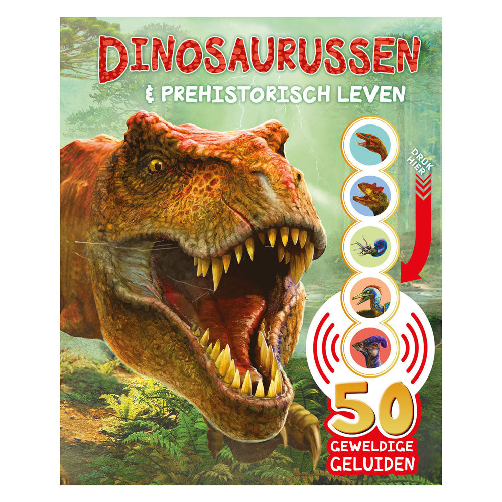 Rebo Publishers Geluidenboek Dinosaurussen Prehistorie