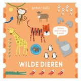 Rebo publishers kartonboek press-outs wilde dieren