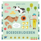 Rebo Publishers Kartonboek Press-Outs Boerderijdieren