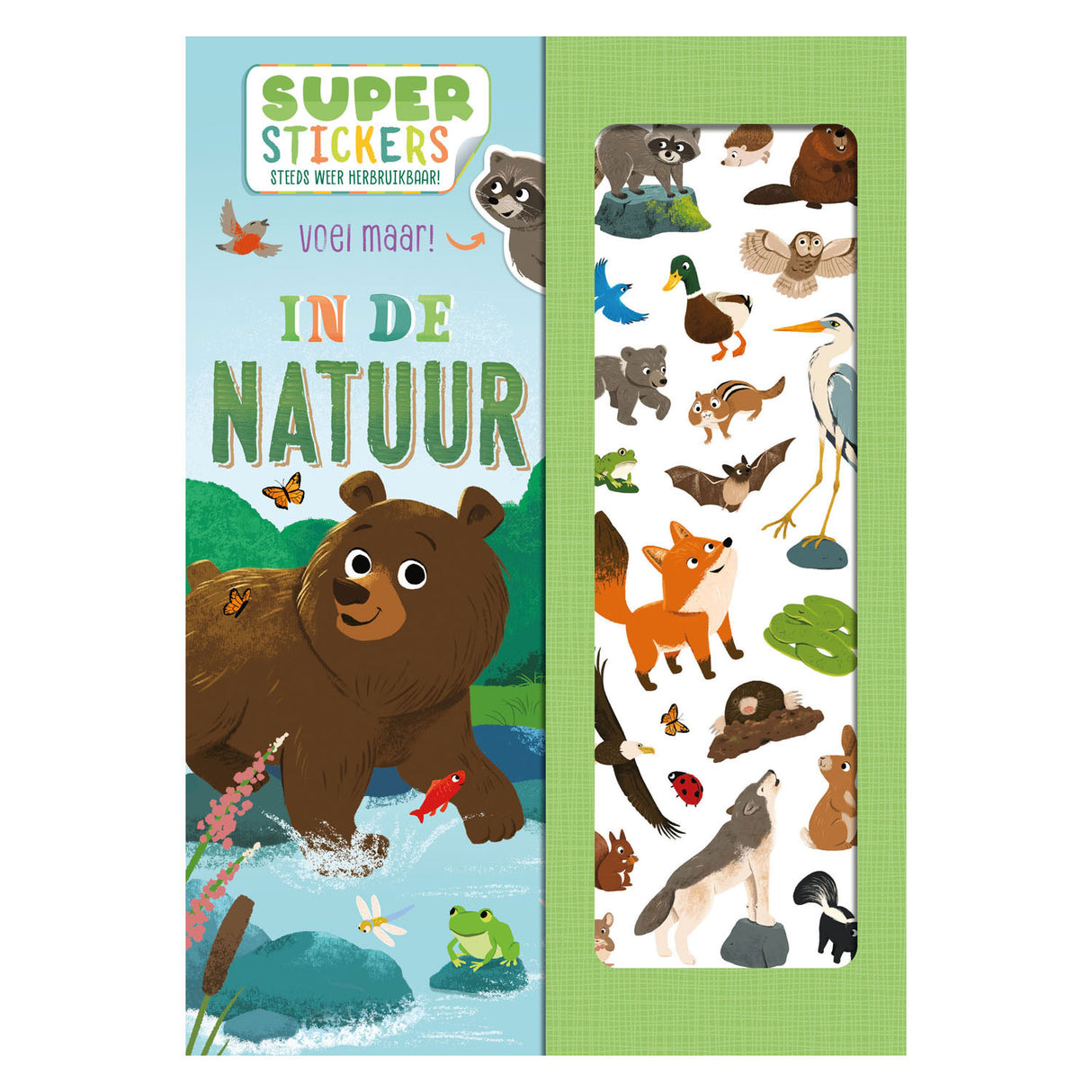 Rebo publishers in de natuur superstickers