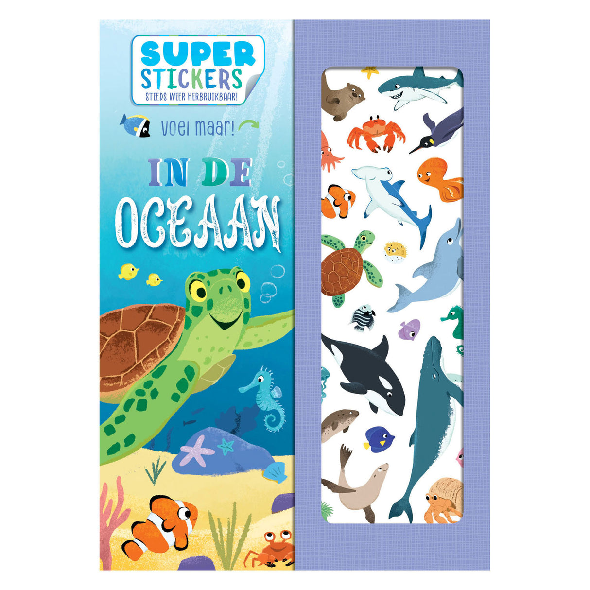 Rebo publishers in de oceaan - superstickers