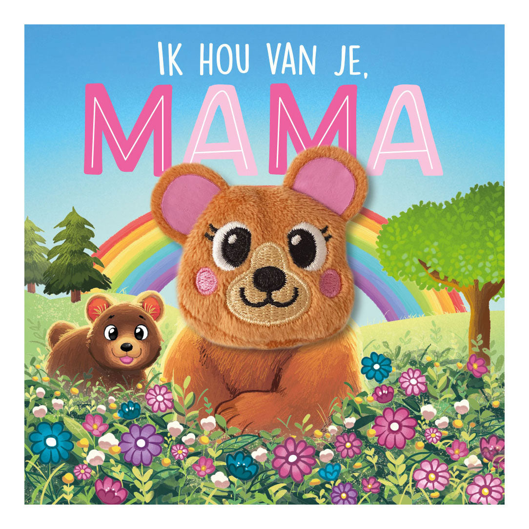 Rebo Publishers Ik Hou Van Je, Mama Vingerpopboek