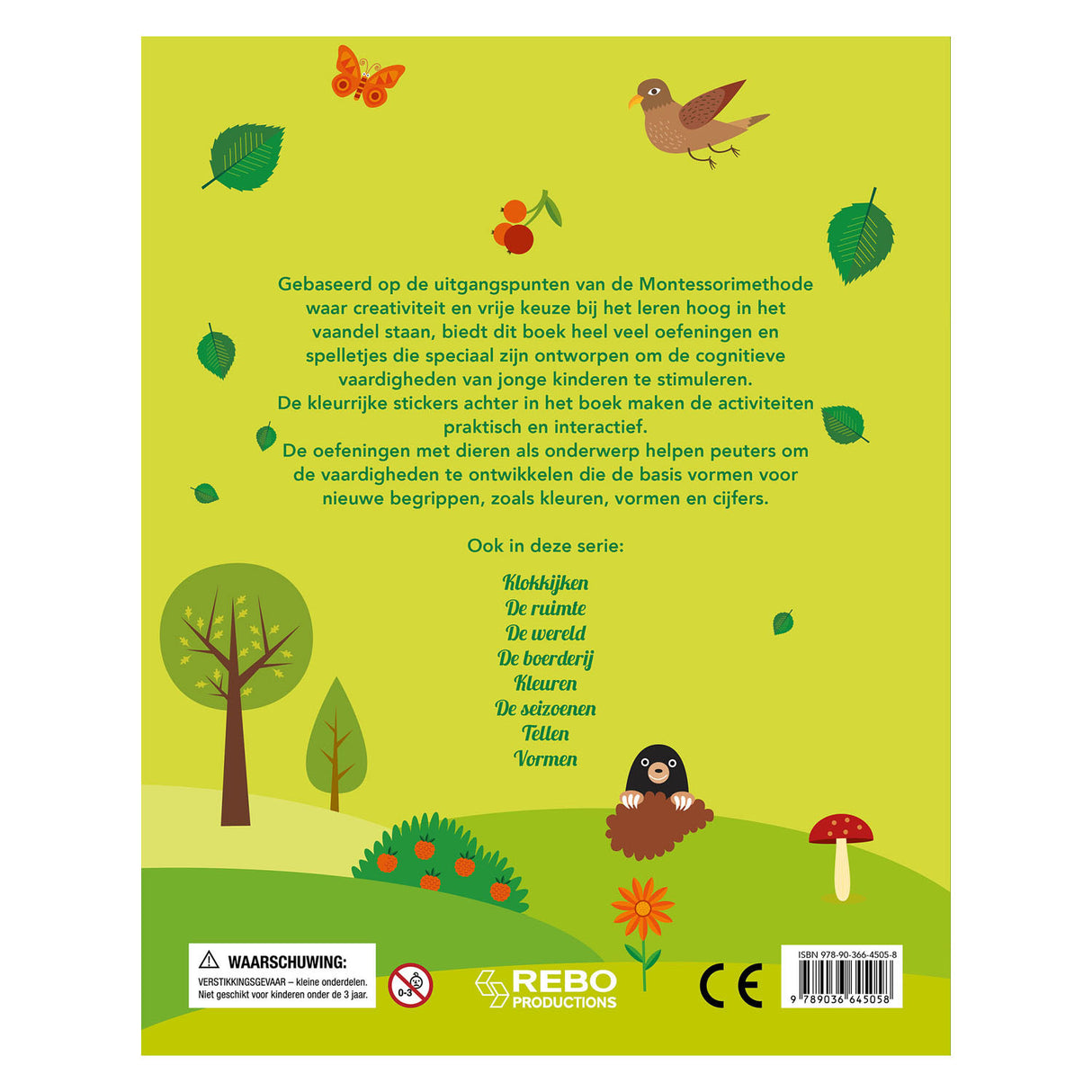 Rebo publishers dieren in het bos oefenboek