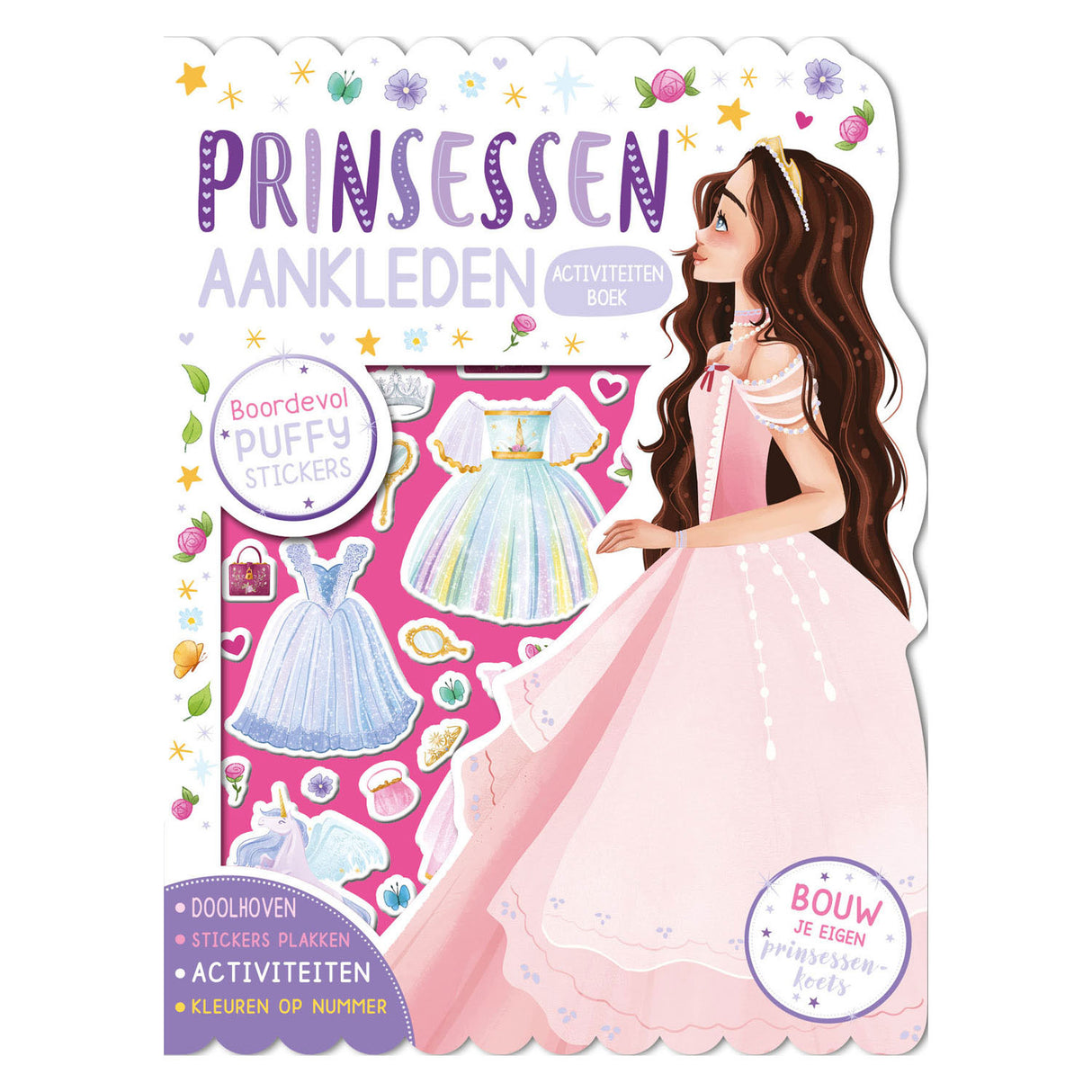 Rebo Publishers Prinsessen Stickerplezier Stickerboek