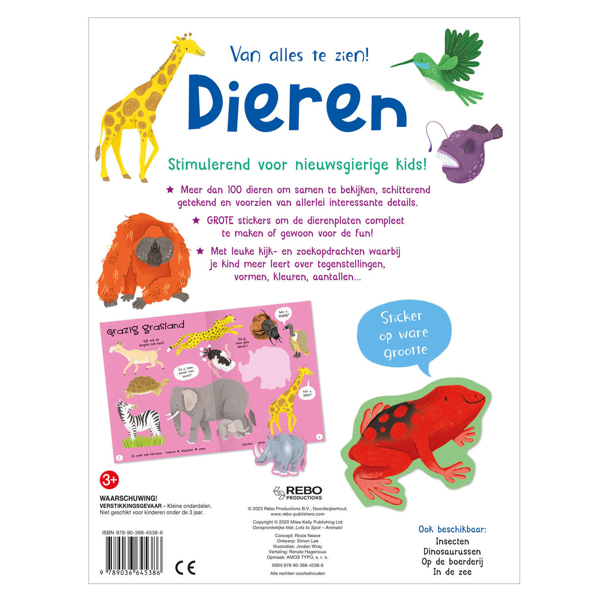 Rebo Publishers Dieren Van Alles Te Zien!