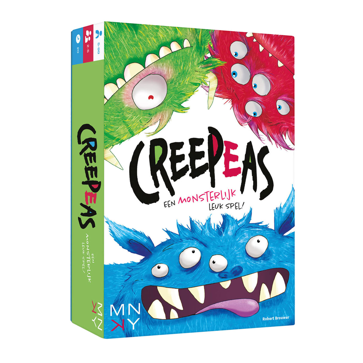 Rebo publishers mnky creepeas kaartspel