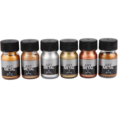 Creativ company https: www.cchobby.nl hobbyverf-metallic-afm-5102-5104-5106-5108-5109-5110-metallic-kleuren-6x30-ml-1-doos