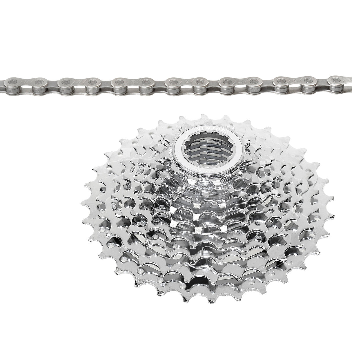 Ventura power 9 speed set of chain and cassette