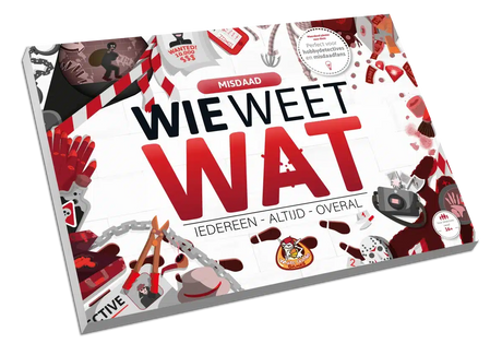 White goblin spel wie wat waar misdaad partyspel