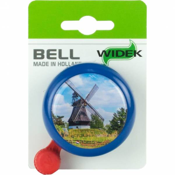 Widek bel met molen op kaart