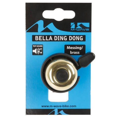 M-Wear Velo Bell Bella Ding-Dong Ø33mm Gold Messing