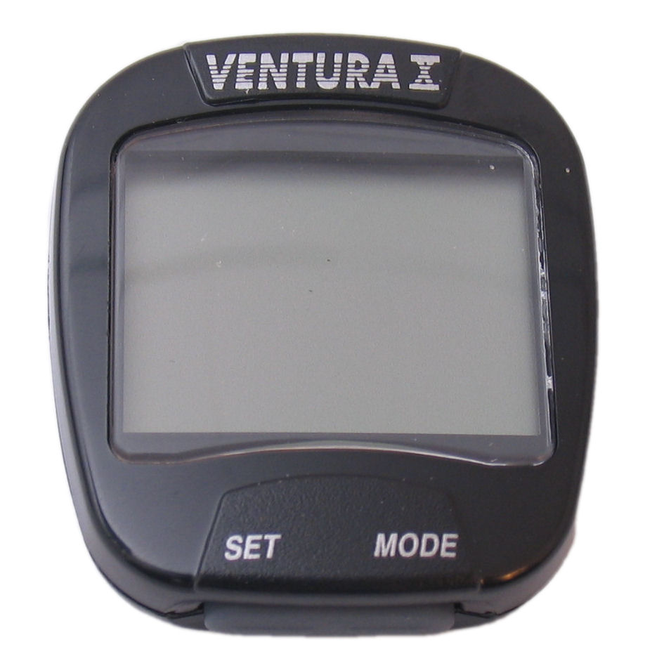 Fietscomputer Ventura X 10 functies - zwart