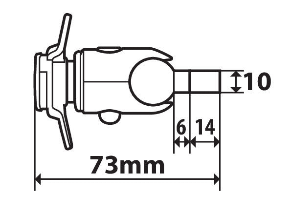 Lampa Opti-Screw DuoLock M6 boutmontage