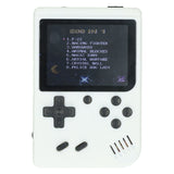 Gamebox - draagbare spel console met 200 spellen - wit