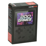 Gamebox - draagbare spel console met 200 spellen - zwart