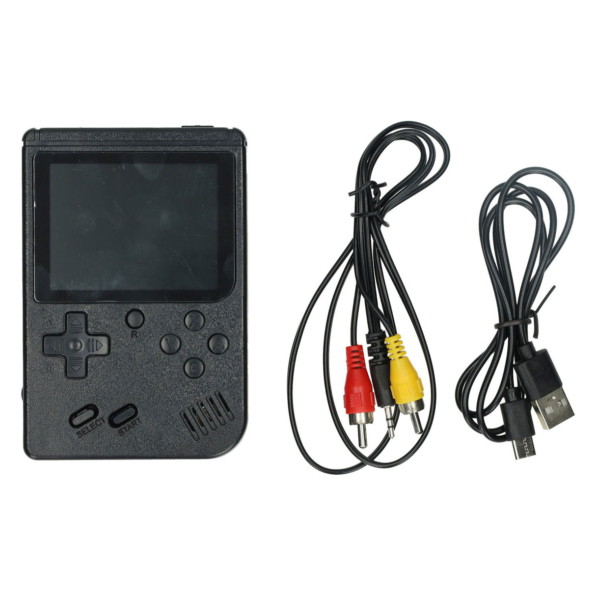 Gamebox - draagbare spel console met 200 spellen - zwart