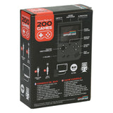 Gamebox - draagbare spel console met 200 spellen - zwart