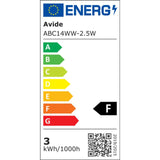 Avide led lamp e14 4w 3000k ww 320lm